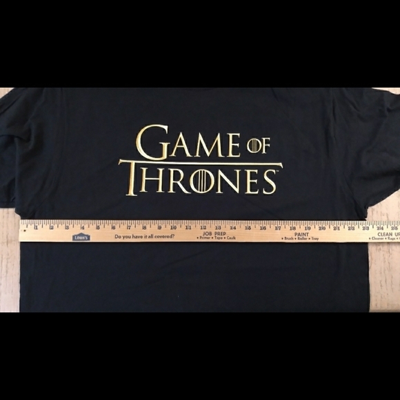 NWOT Game of Thrones men's XL black t-shirt - Picture 3 of 5